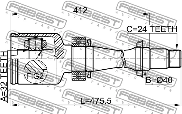 Joint Kit, drive shaft