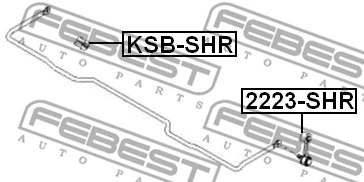 Link/Coupling Rod, stabiliser bar