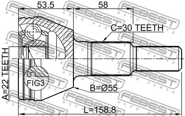 Joint Kit, drive shaft
