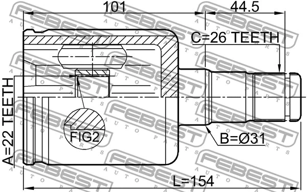 Joint Kit, drive shaft