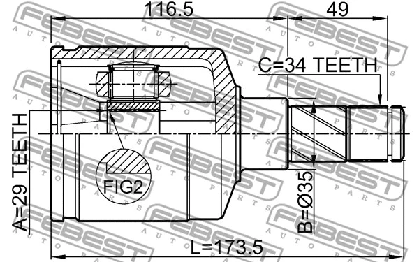Joint Kit, drive shaft