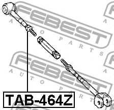 Mounting, control/trailing arm