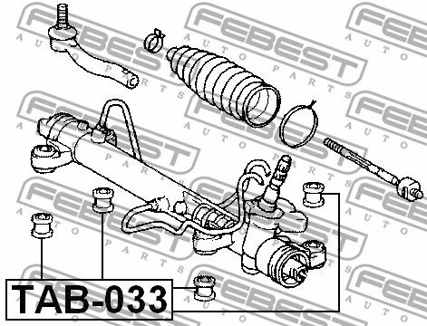 Mounting, steering gear