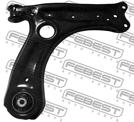 Control/Trailing Arm, wheel suspension (2324-601FRH)