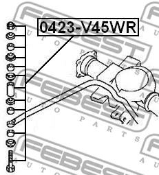 Link/Coupling Rod, stabiliser bar