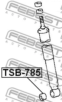 Spacer Bush, shock absorber