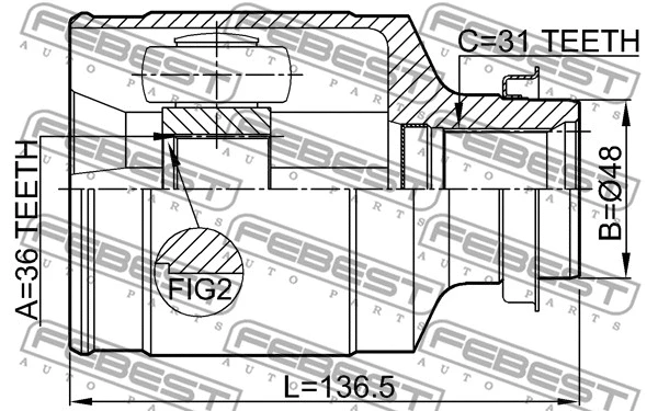 Joint Kit, drive shaft