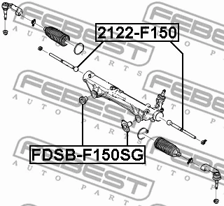 Mounting, steering gear