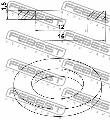 Seal Ring, oil drain plug