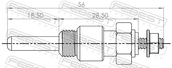 Glow Plug, auxiliary heater (21642-002)