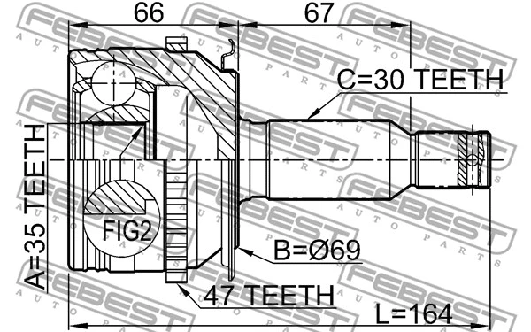 Joint Kit, drive shaft