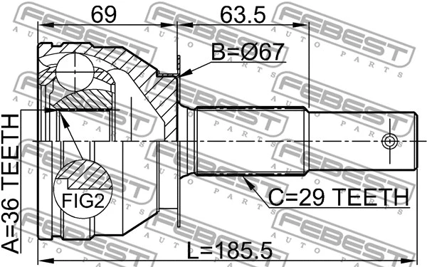 Joint Kit, drive shaft