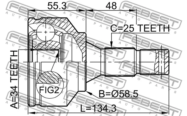 Joint Kit, drive shaft