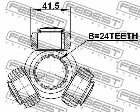 Spider Assembly, drive shaft