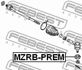 Repair Kit, tie rod end
