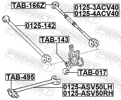 Control/Trailing Arm, wheel suspension