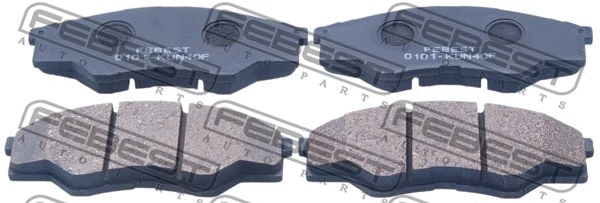 Brake Pad Set, disc brake (0101-KUN40F)