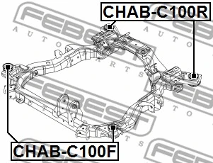 Bushing, axle beam