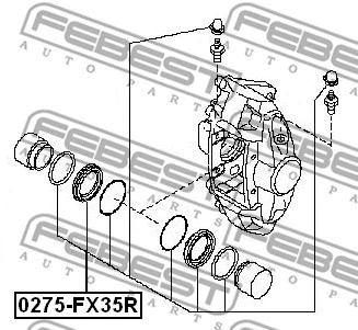 Repair Kit, brake caliper