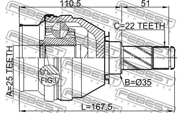 Joint Kit, drive shaft