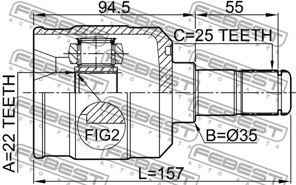 Joint Kit, drive shaft