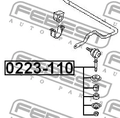 Link/Coupling Rod, stabiliser bar