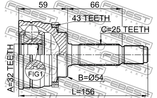 Joint Kit, drive shaft