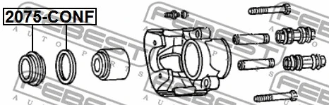 Repair Kit, brake caliper