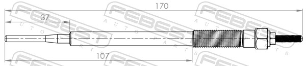 Glow Plug (01642-001)