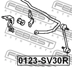 Link/Coupling Rod, stabiliser bar