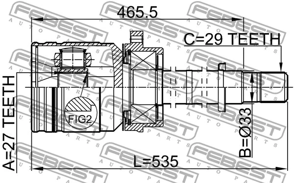 Joint Kit, drive shaft