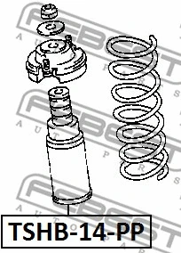 Dust Cover Kit, shock absorber