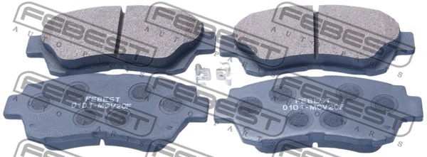 Brake Pad Set, disc brake (0101-MCV20F)