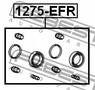 Repair Kit, brake caliper