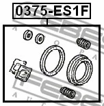 Repair Kit, brake caliper
