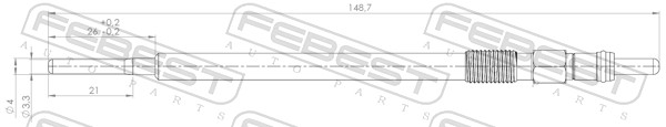 Glow Plug (16642-008)