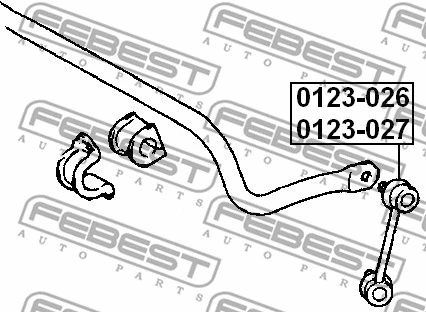 Link/Coupling Rod, stabiliser bar