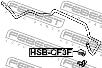 Mounting, stabiliser bar