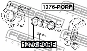 Repair Kit, brake caliper