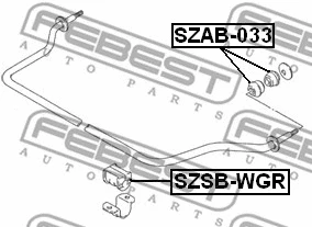 Mounting, control/trailing arm