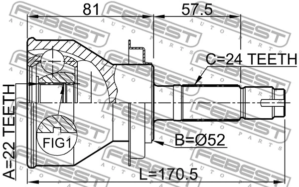 Joint Kit, drive shaft