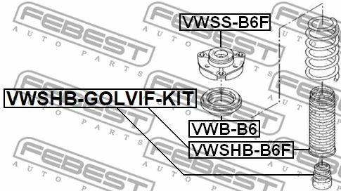 Dust Cover Kit, shock absorber