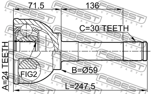 Joint Kit, drive shaft
