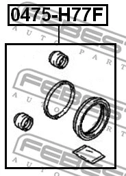 Repair Kit, brake caliper