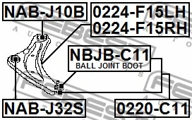 Control/Trailing Arm, wheel suspension