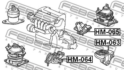 Mounting, manual transmission