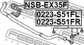 Link/Coupling Rod, stabiliser bar