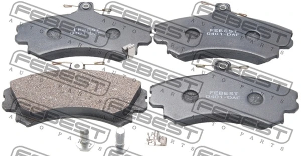 Brake Pad Set, disc brake (0401-DAF)