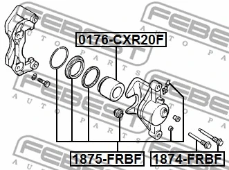 Repair Kit, brake caliper