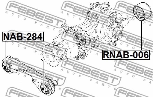 Mounting, differential